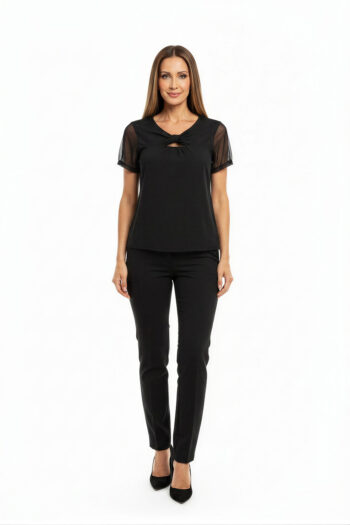 PLAYERA ESCOTE CRUZADO