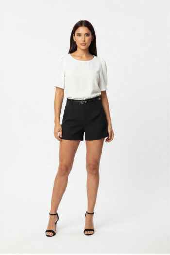 SHORT CINTURÓN AJUSTABLE
