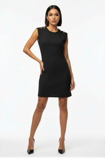 VESTIDO CORTO RECTO