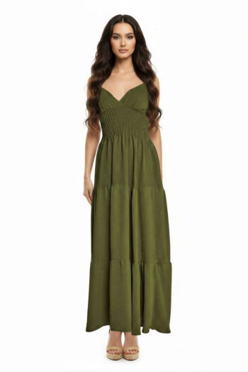 VESTIDO COPAS TIRANTE MIDI