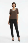BLUSA CUELLO TEJIDO