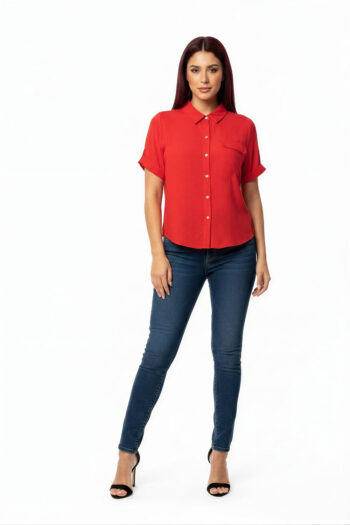 BLUSA CAMISERA BOTONES