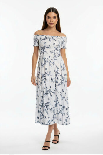 VESTIDO ESCOTE SMOCK
