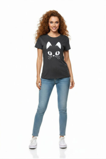 PLAYERA ROSTRO DE GATITO