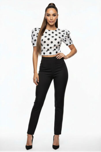 BLUSA LUNARES MANGA GLOBO