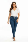 BLUSA DETALLE BORDADO FEMENINO