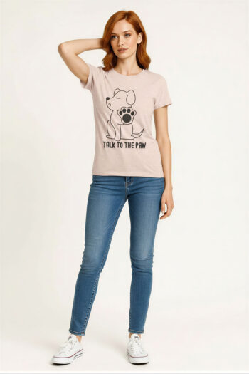 PLAYERA DOG PAW CASUAL