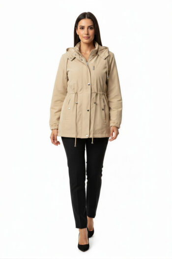 GABARDINA LIGERA CON CAPUCHA