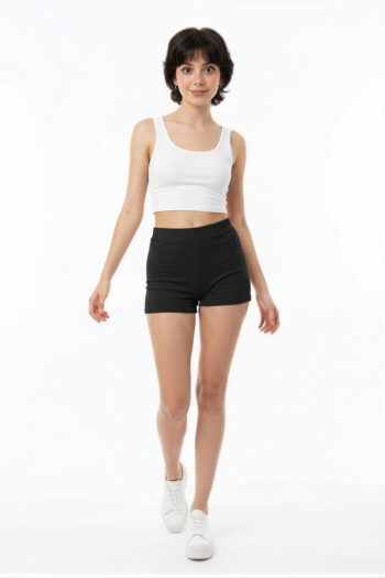 SHORT BIKER RIB AJUSTE CÓMODO