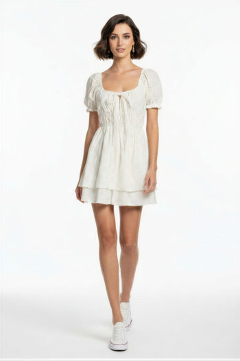 VESTIDO CAMPESINO CORTO