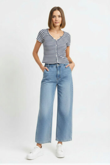 PLAYERA RIB BOTONES FRONTALES