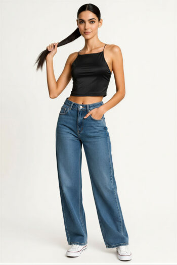 BLUSA CROP HALTER DOBLE