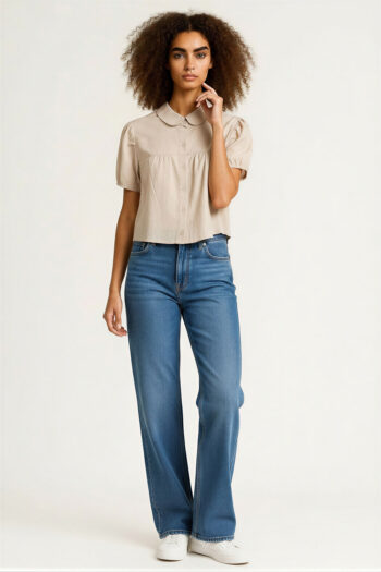 BLUSA CAMISERA CUELLO BEBÉ