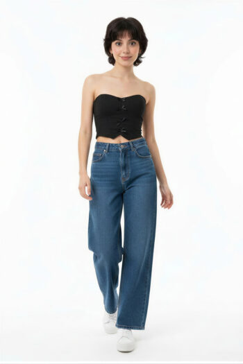 BLUSA CORAZÓN MOÑOS DECORATIVOS