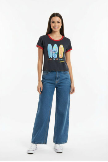 PLAYERA BIES CONTRASTE STITCH