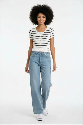 PLAYERA TEJIDA RAYAS