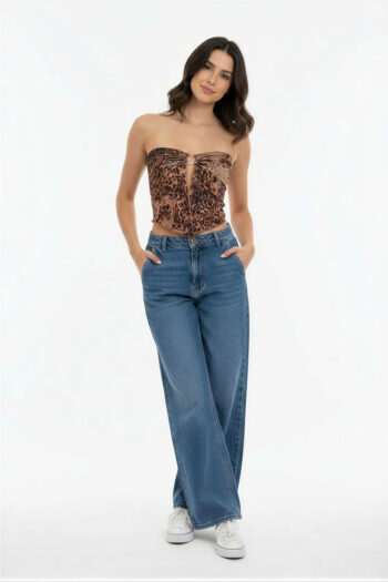BLUSA BANDA ESCOTE ABIERTO