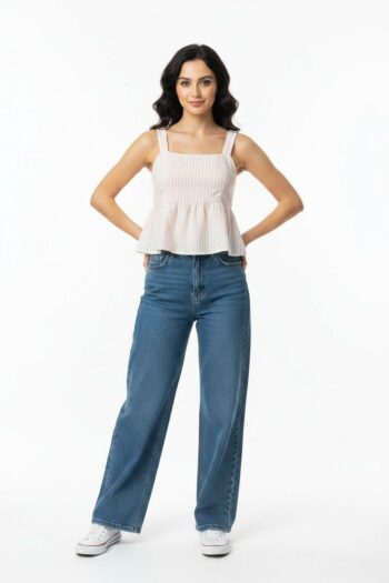 BLUSA TIRANTE ANCHO LAZO