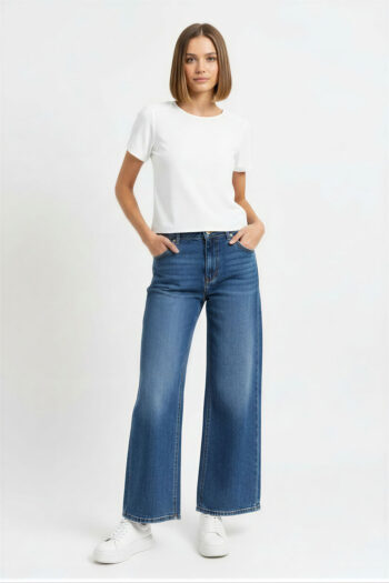 PLAYERA CROP FRUNCIDA