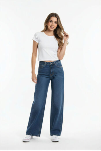 JEANS RÍGIDO CORTE RECTO
