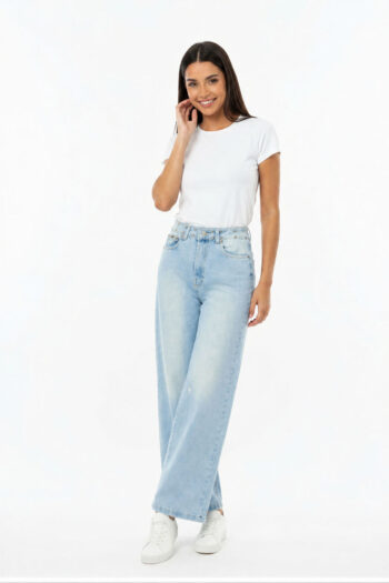 JEANS RÍGIDO WIDE LEG