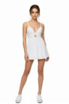 VESTIDO EYELET DE TIRANTES